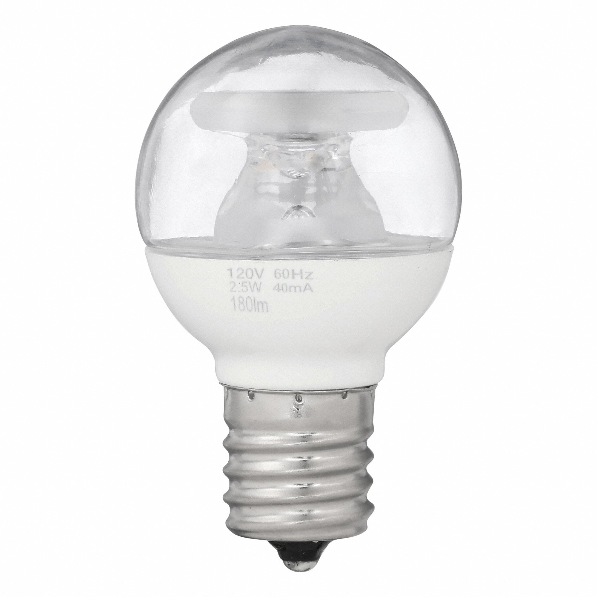 FEIT ELECTRIC LED BP25S11N/SU/LED Bulb, S11, Medium Screw, 25W INC, 2.5 W Watts, 180 lm, LED | CP4ZEV 797UA6