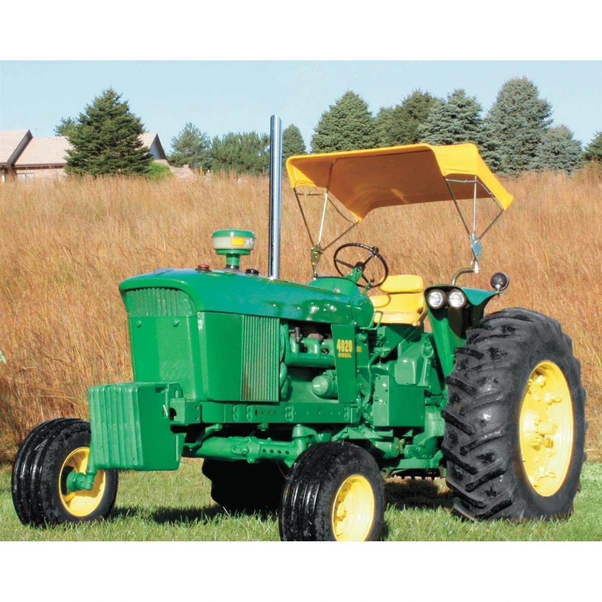 40 InchW Folding Buggy-Top Tractor Canopy