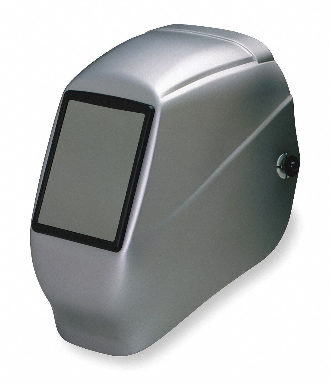 Welding Helmet, Passive, 0 Arc Sensors, Silver, 5.25 In X 4.50 In