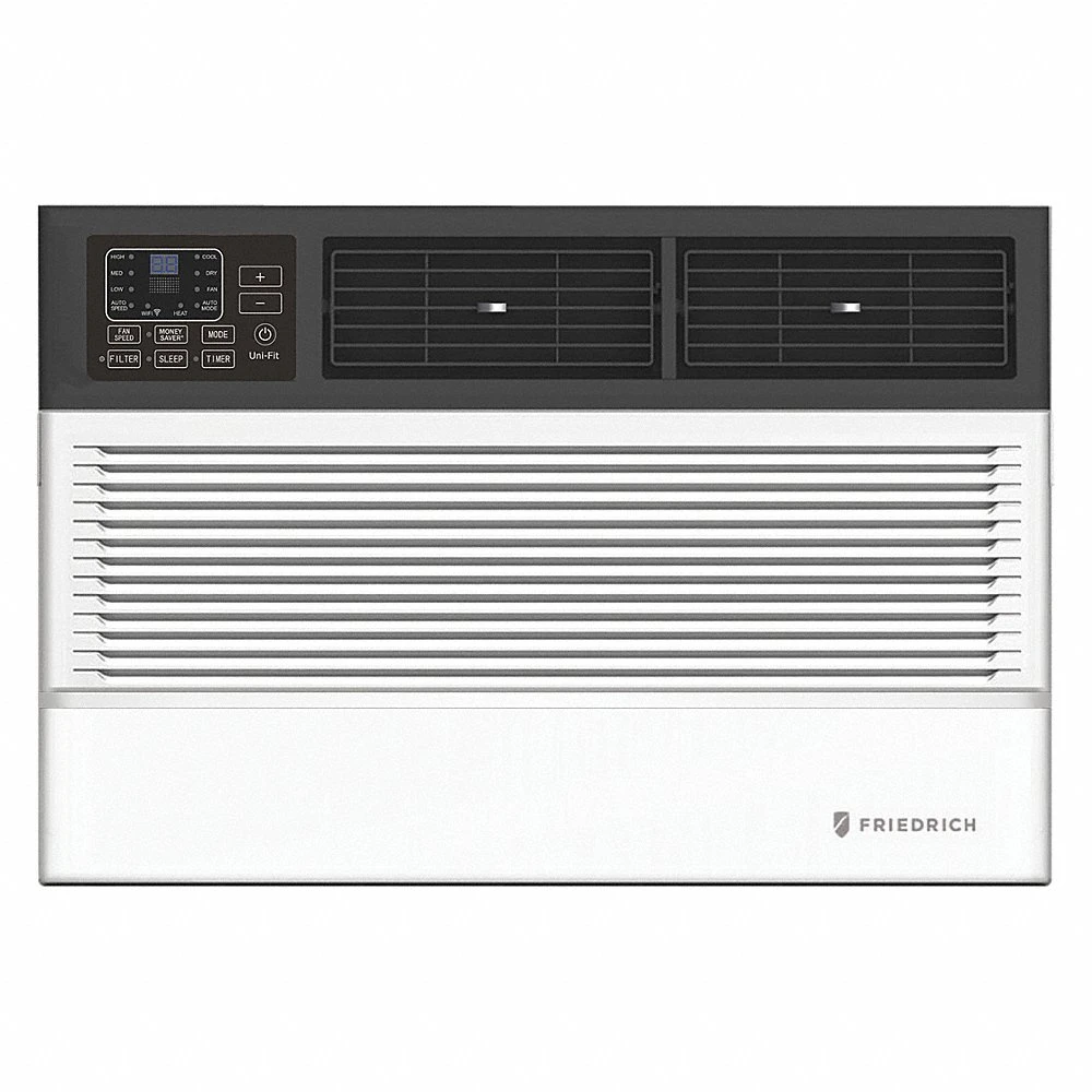 Through-the-Wall Air Conditioner, 14000 BtuH, 550 sq ft-700 sq ft, 230V AC, 6-20P