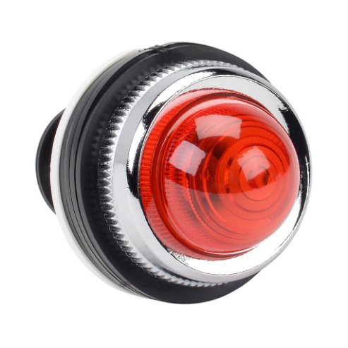 FUJI ELECTRIC DR30D0L-E3RZC LED Indicating Light, Permanent Light Function, 30mm, Red, 41mm, Dome, Plastic Base | CV6TNR