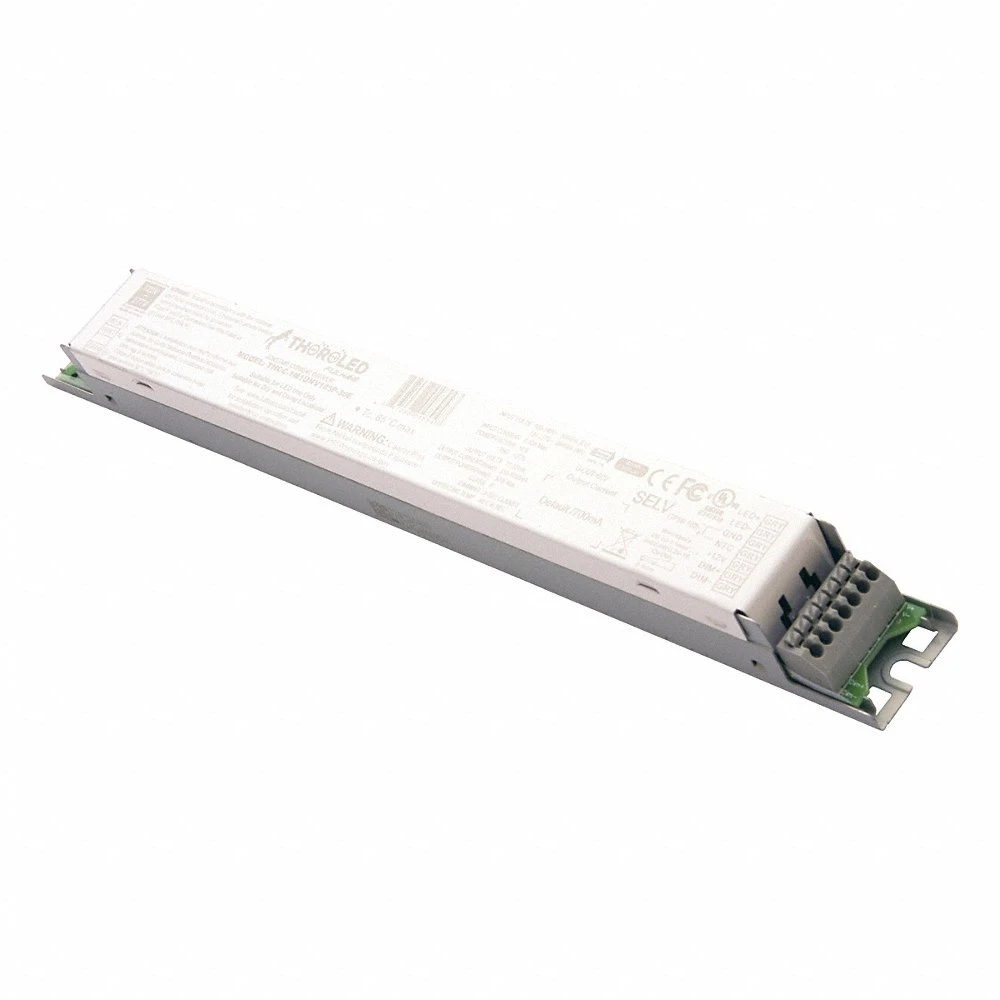 Programmable Led Driver, Class 2, 30 W Max Power Output, 120-277V AC, 12-55V DC, 0-10V