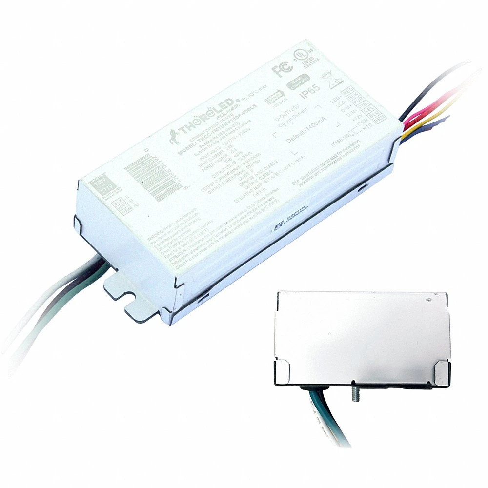 Programmable Led Driver, Class 2, 60 W Max Power Output, 120-277V AC, 12-56V DC, 0-10V