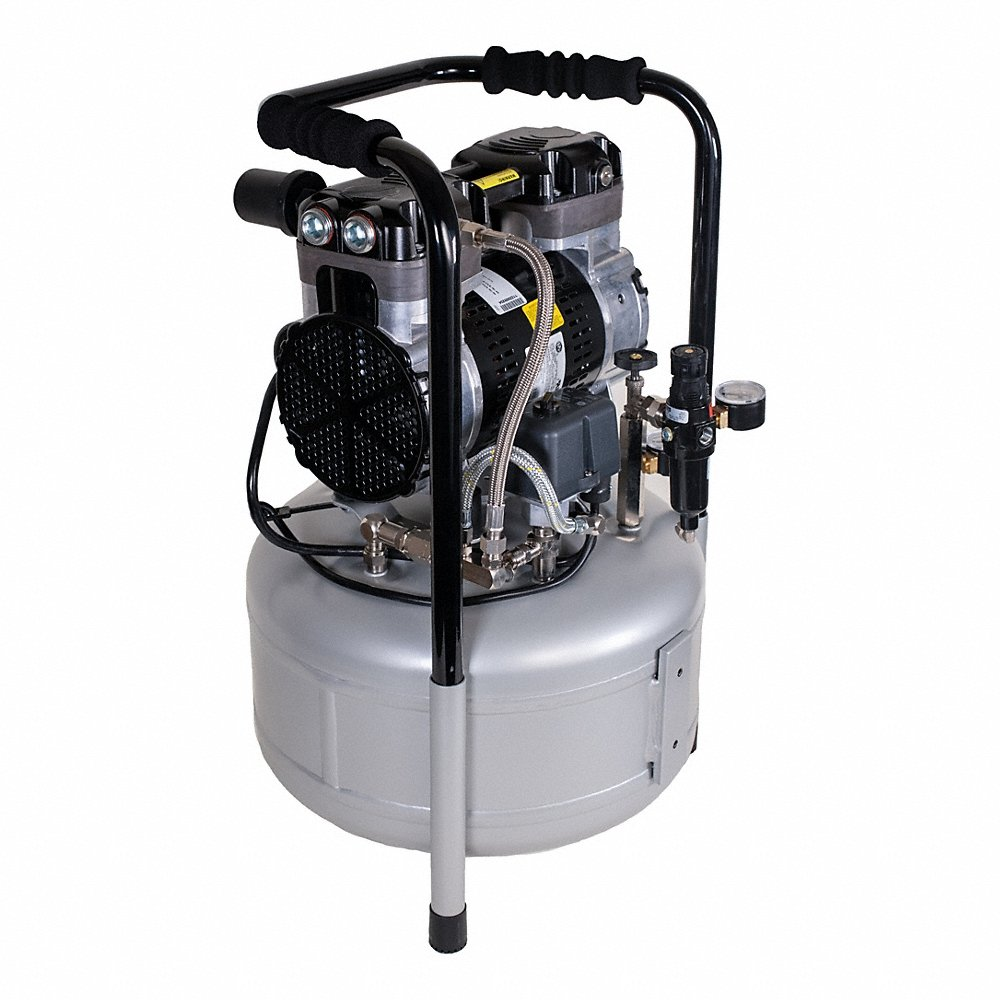Electric Air Compressor, Enclosed, 3/4 HP, 1.8 Cfm  60 Hz, 116 Psi Max Op Pressure