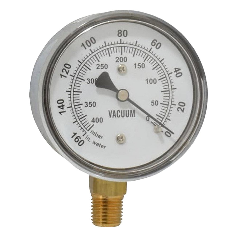 Blower Relief Valve, Vacuum, 2.68 Inch Outside Dia., 1/4 Inch Male Npt Inlet Size