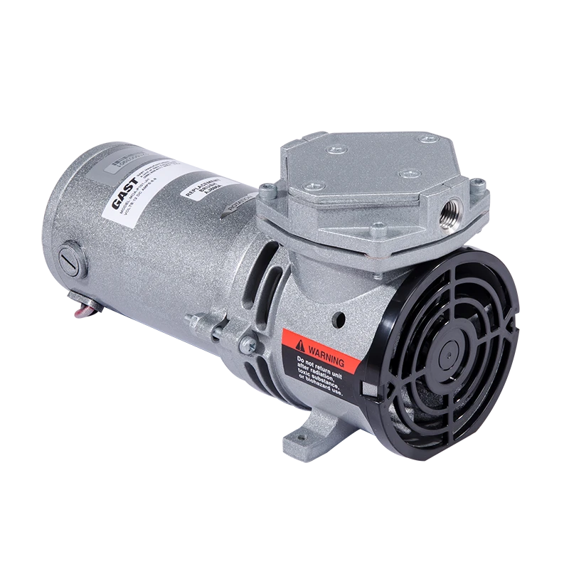 GAST MOA-P101-JK Diaphragm Pump, 1/8 HP, 3.45 Bar Max Pressure, 24Vdc | DZ2MYD