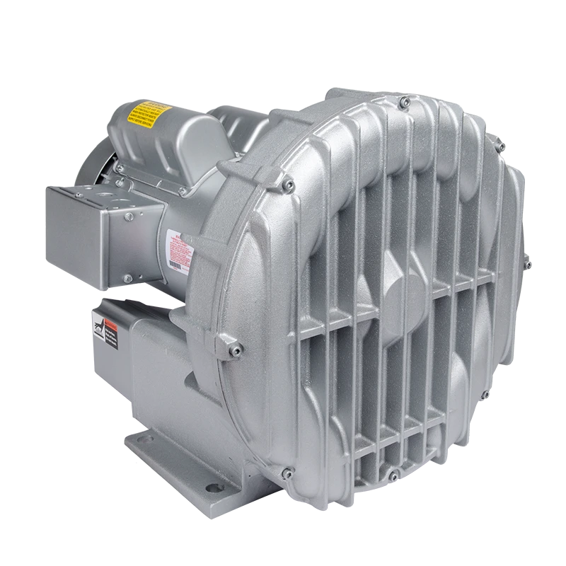 Regenerative Blower, Motor Mounted, 2-1/2 HP, 2201.15 mBar Max Pressure