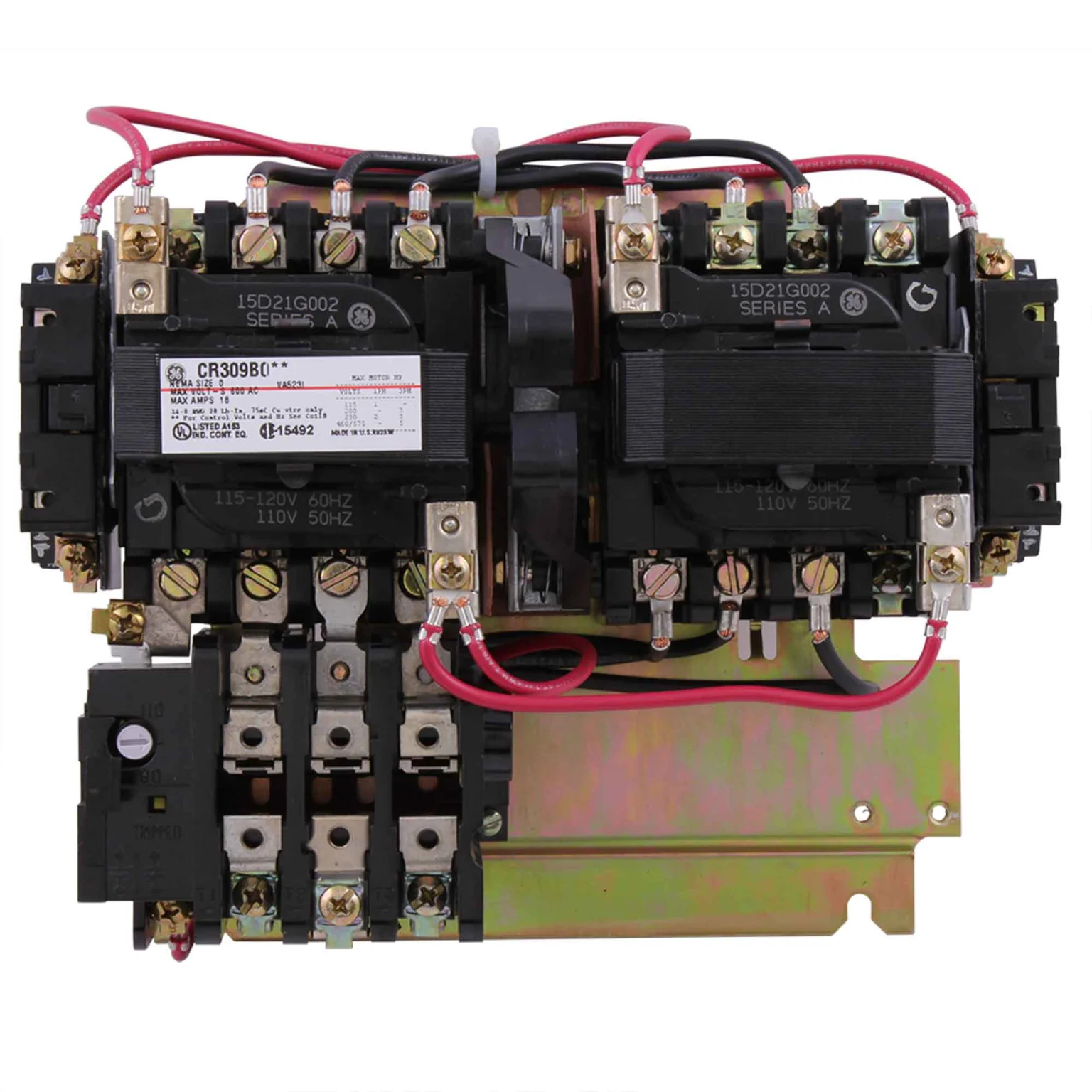 Reversing Starter, 3 Pole, 600 V, CR309 Frame Type