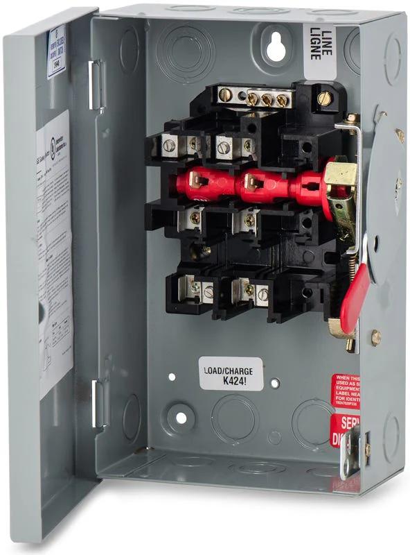 Disconnect Switch, 2 Pole, 30 A, 240 V, TH Frame Type