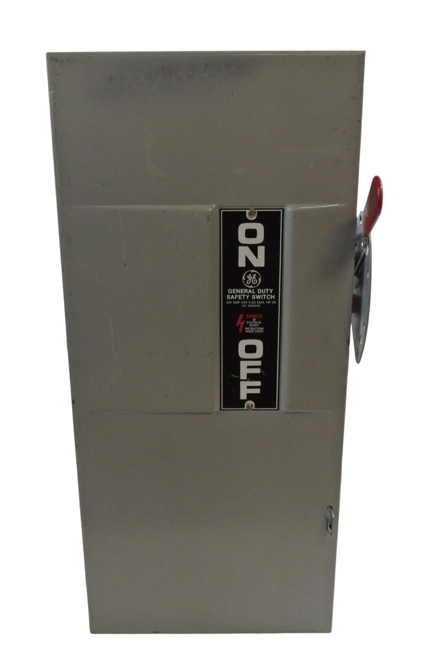 Disconnect Switch, 2 Pole, 100 A, 240 V, TH Frame Type