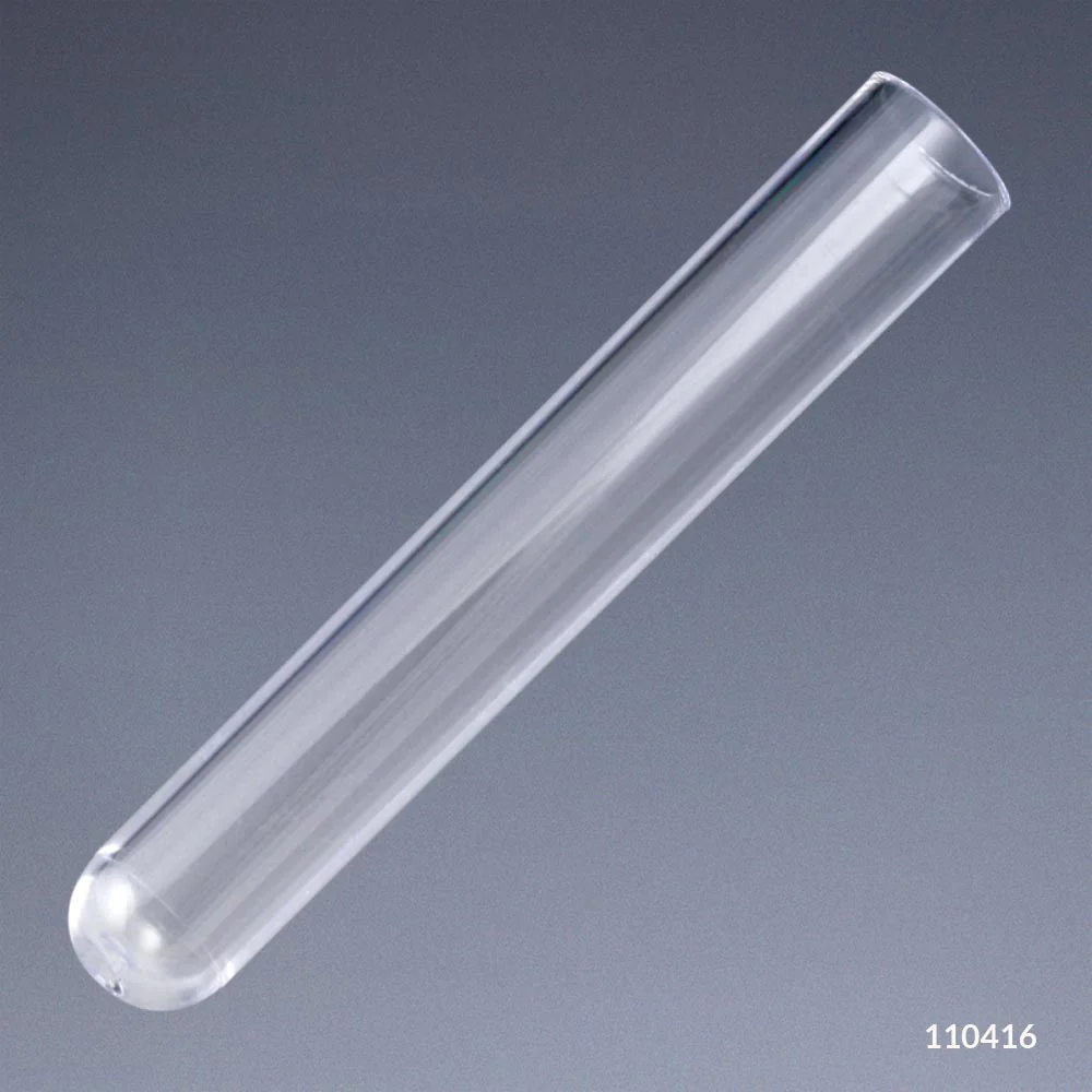 GLOBE SCIENTIFIC 110416 Test Tube, 5 mL Labware Nominal Capacity - Metric, Test Tube, Plastic, 1000 PK | CP6MXX 52JV94
