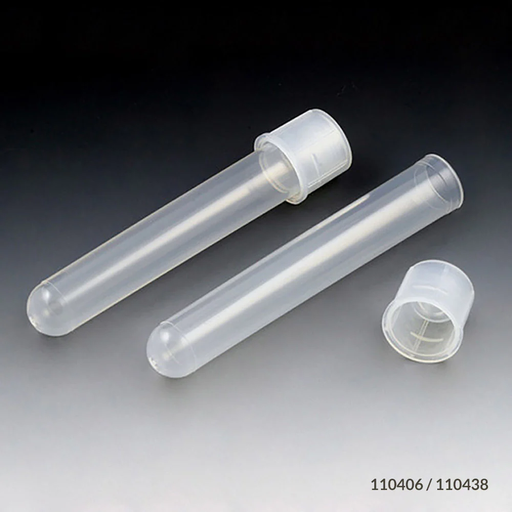 GLOBE SCIENTIFIC 110438 Culture Tube, 5 Ml Labware Nominal Capacity - Metric, Autoclavable, Plastic, 500 PK | CP6MLY 52JV96