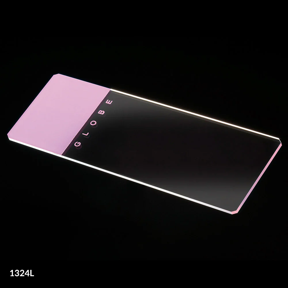 GLOBE SCIENTIFIC 1324L Microscope Slide, Glass, 25 mm, 75 mm, 1.1 mm Thick, 144 PK | CR3BMH 46AW61