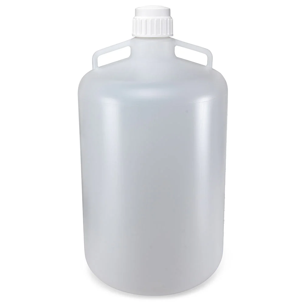 GLOBE SCIENTIFIC 7250050 Carboy, Cylindrical, Integral Shoulder Carboy/Jerrican/Jug Handle, Includes Closure | CP6MKT 55NH05