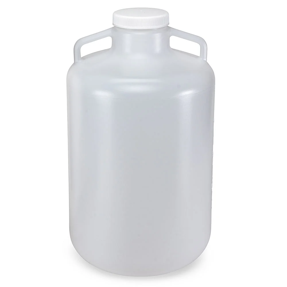 GLOBE SCIENTIFIC 7260020 Carboy, Cylindrical, Integral Shoulder Carboy/Jerrican/Jug Handle, Includes Closure | CP6MKW 55NH20