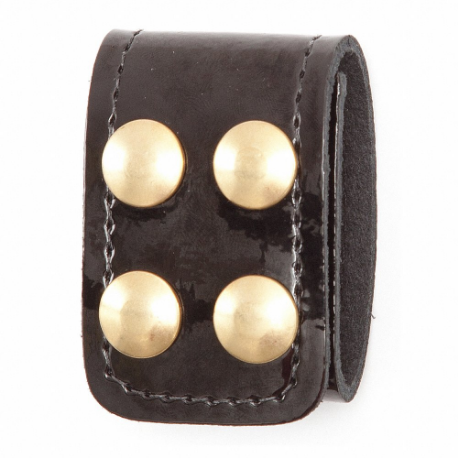 GOULD & GOODRICH INC. H129CLBR Belt Keeper, 1 3/4 Inch Width, Hi-Gloss, Synthetic Polymer, High Gloss | CP6NZN 40N848