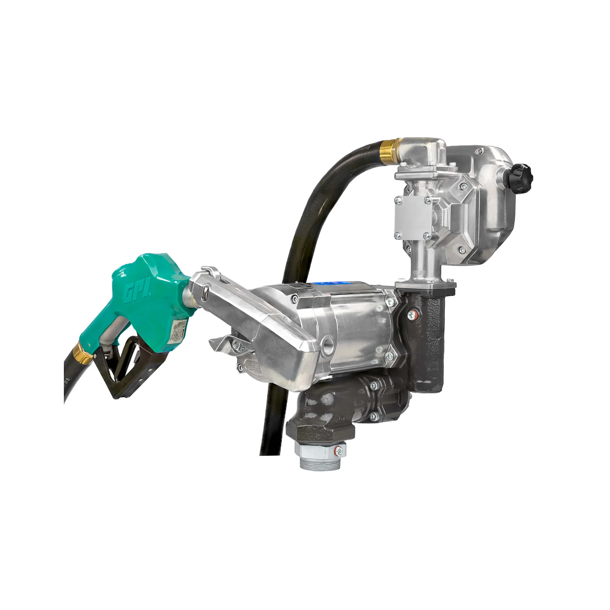 Fuel Transfer Pump With 2-40 GPM Fuel Meter, 1 Inch Outlet, 20 GPM, 115 V, 0.50 HP, 60 Hz