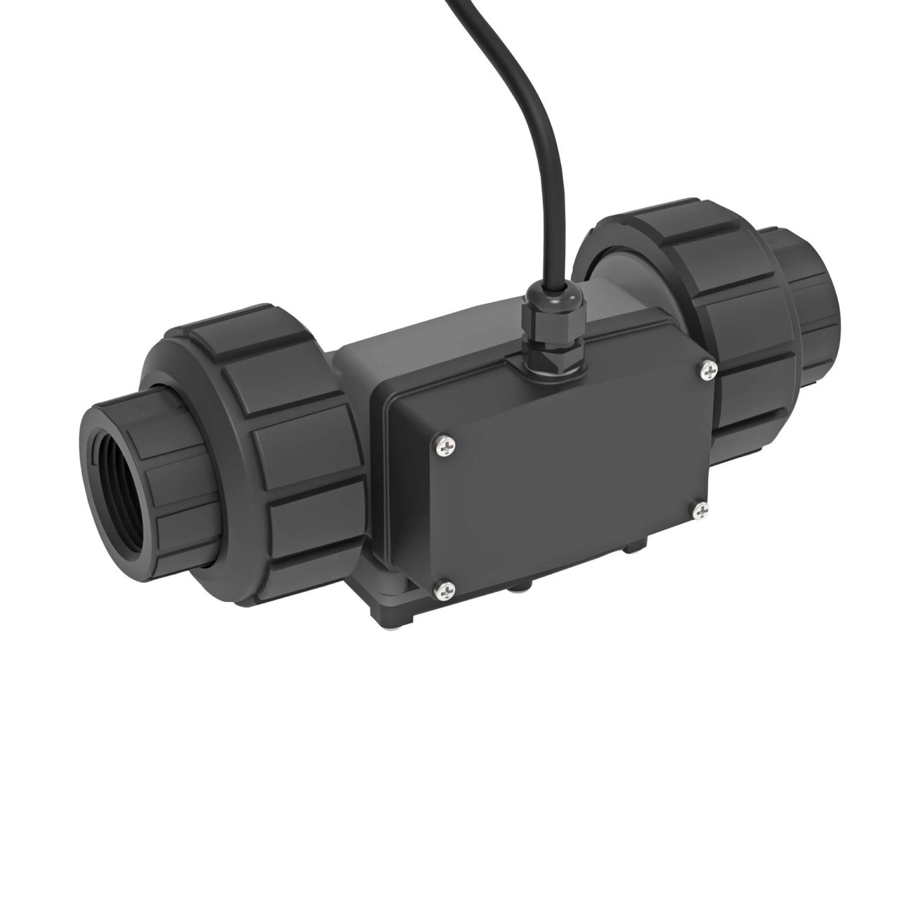 Turbine Flow Meter, 1.2-12 GPM, 100 PSI, 1/2 Inch NPT Connection