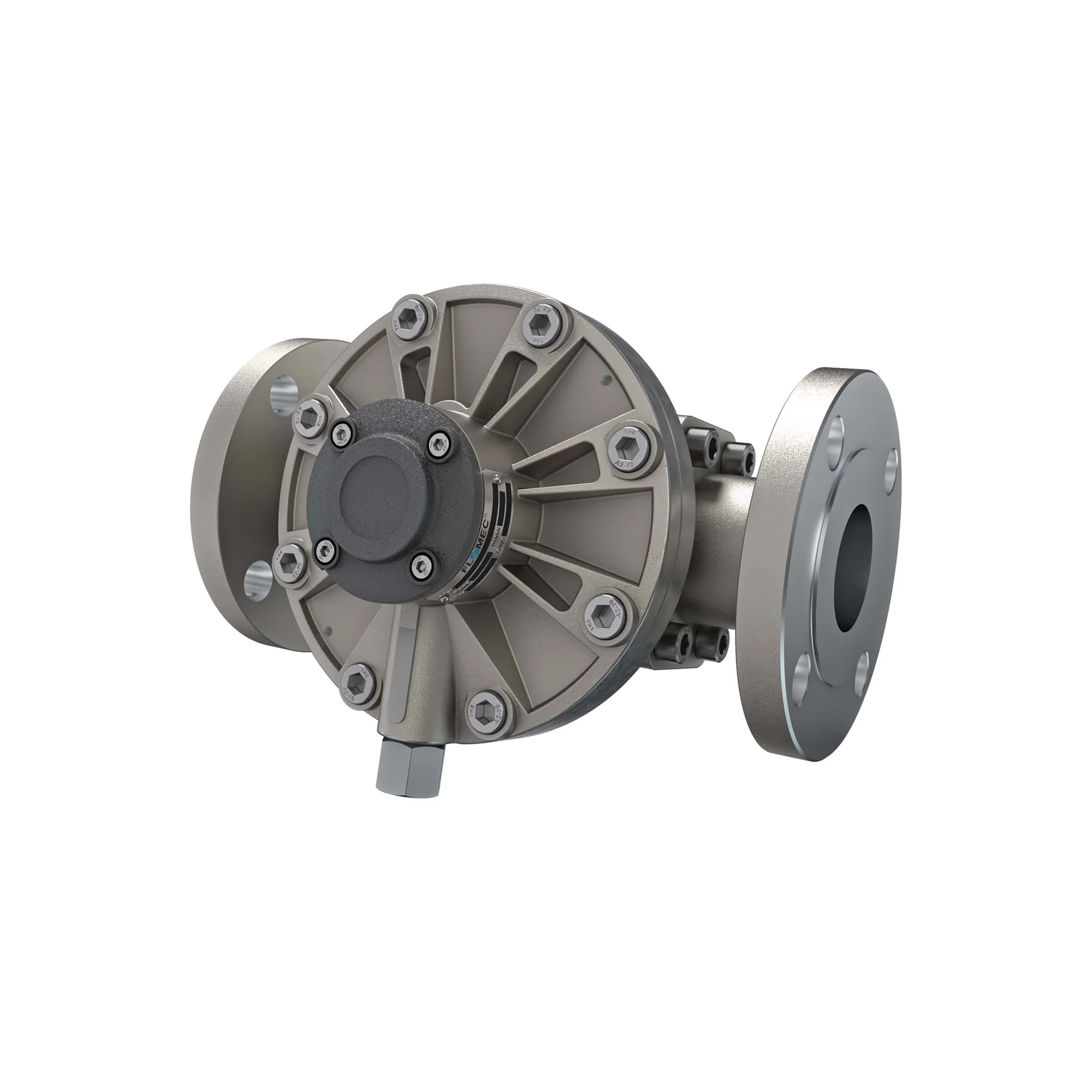 Oval Gear Flow Meter, SS Body, 8-130 GPM