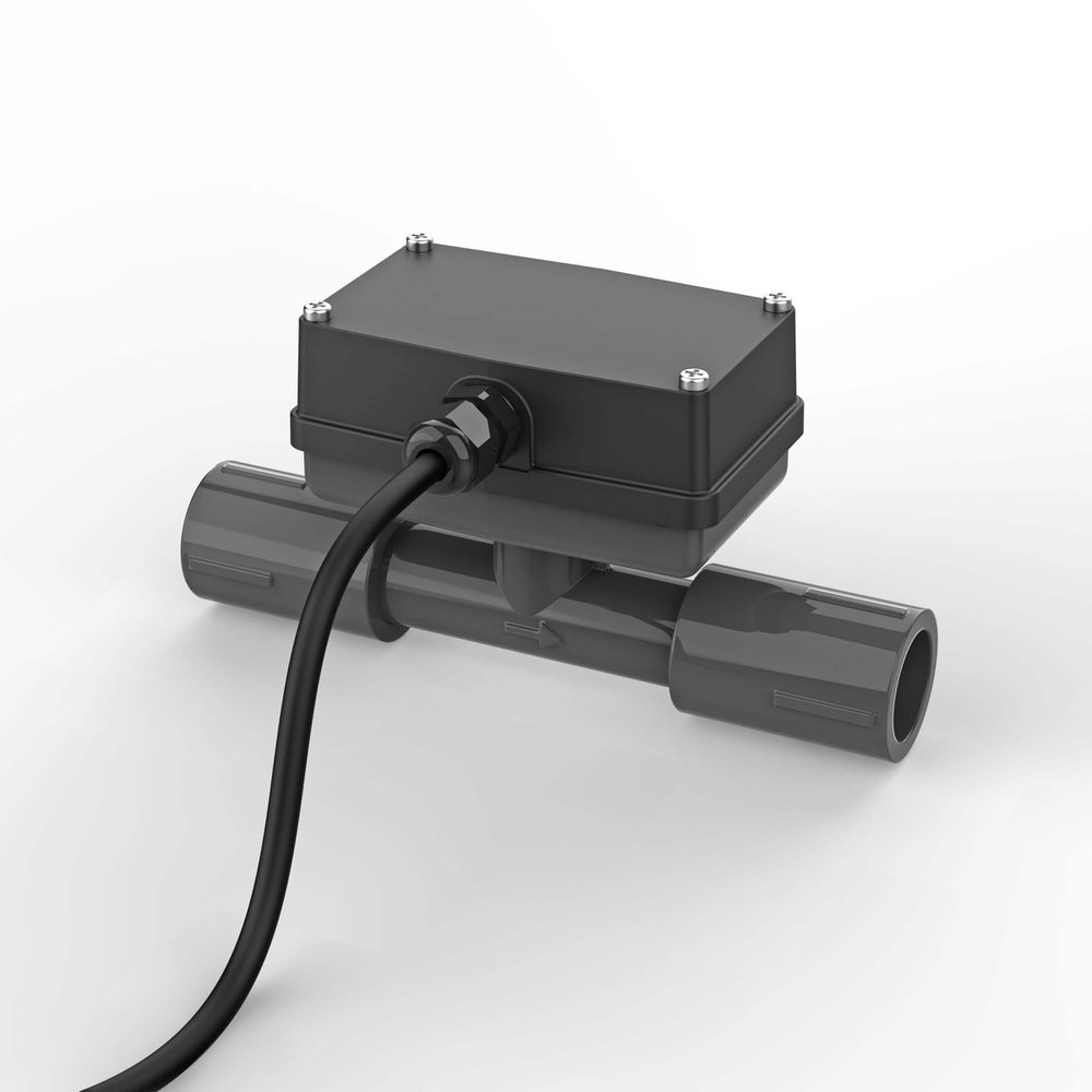 Turbine Flow Meter, 10-100 GPM, 225 PSI, 1-1/2 Inch NPT Connection
