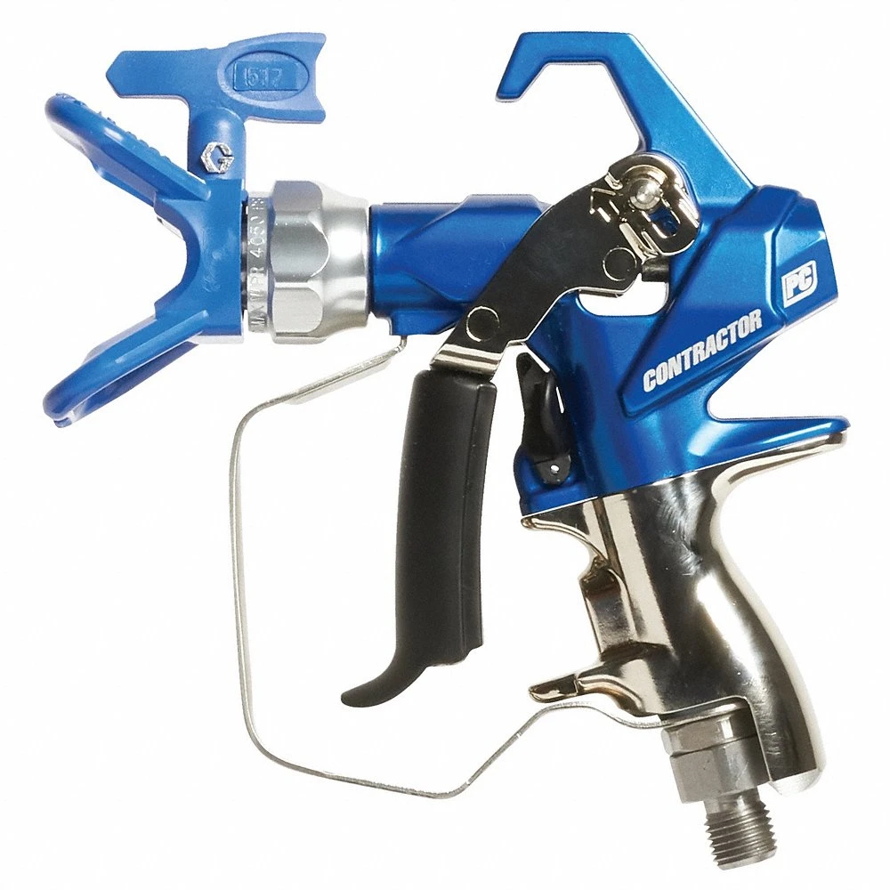 Spray Gun, Airless, 10 Inch-10 Inch, 1/4 Inch Size, Coatings/Enamels/Lacquers/Stains