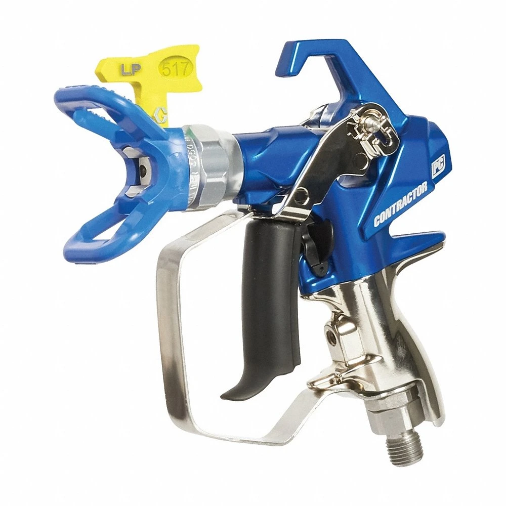 Spray Gun, Airless, 10 Inch-10 Inch, 1/4 Inch Size, Coatings/Enamels/Lacquers/Stains