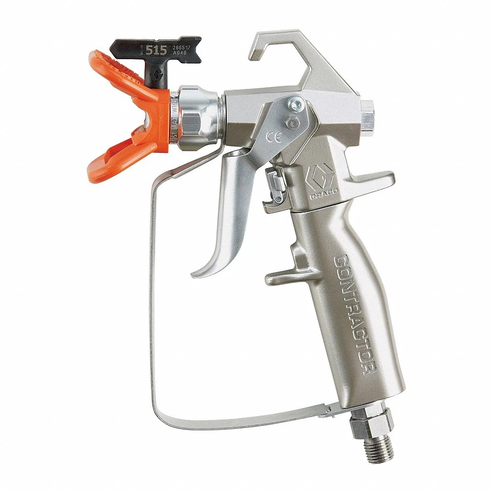 Spray Gun, Airless, 10-10 Inch, 1/4 Inch Air Inlet Size, Coatings/Enamels/Lacquers/Stains