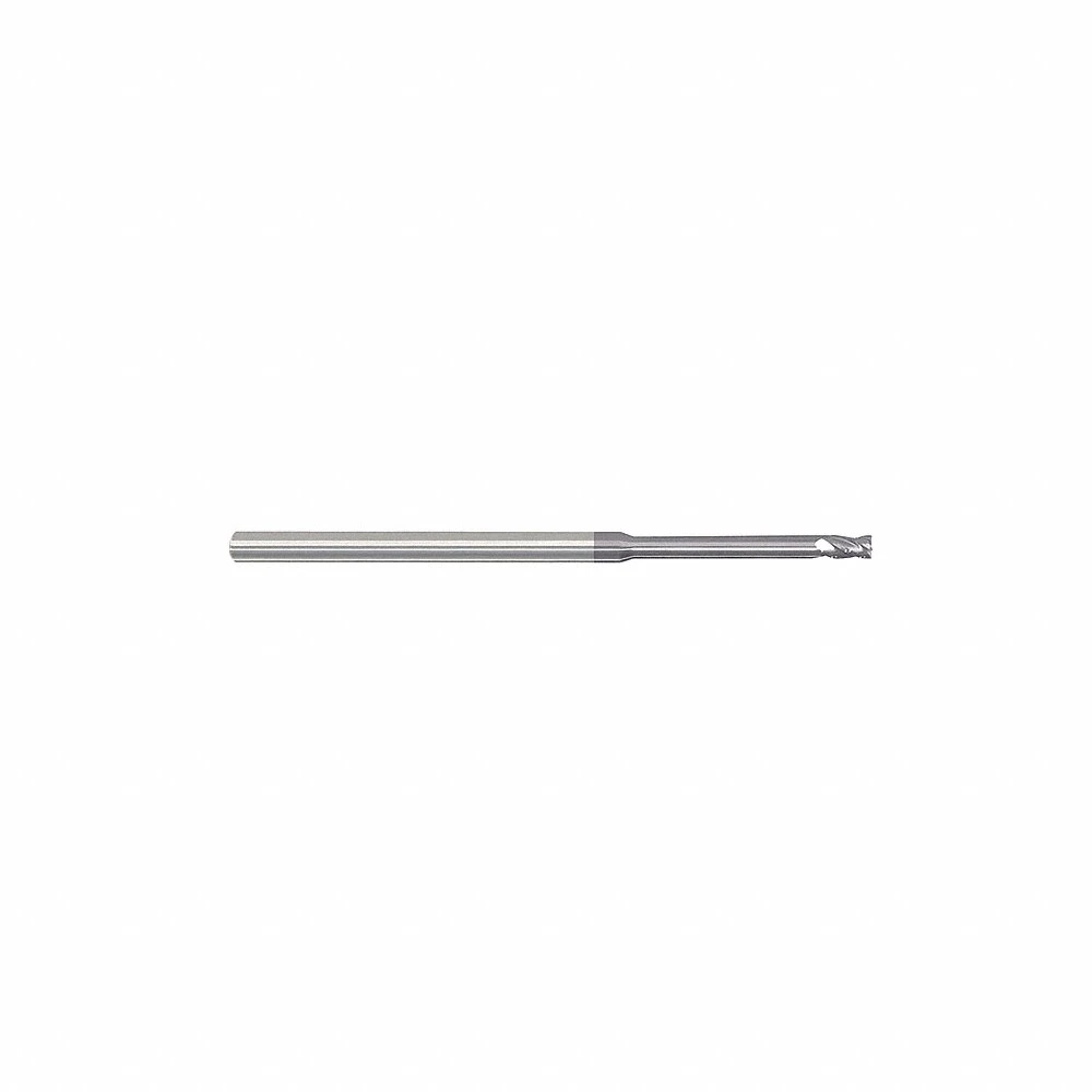 GRAINGER 251-004100B Corner Chamfer End Mill, Carbide, Altin Finish, 3/32 Inch Milling Dia, 4 Flutes | CQ2MGM 55HJ81