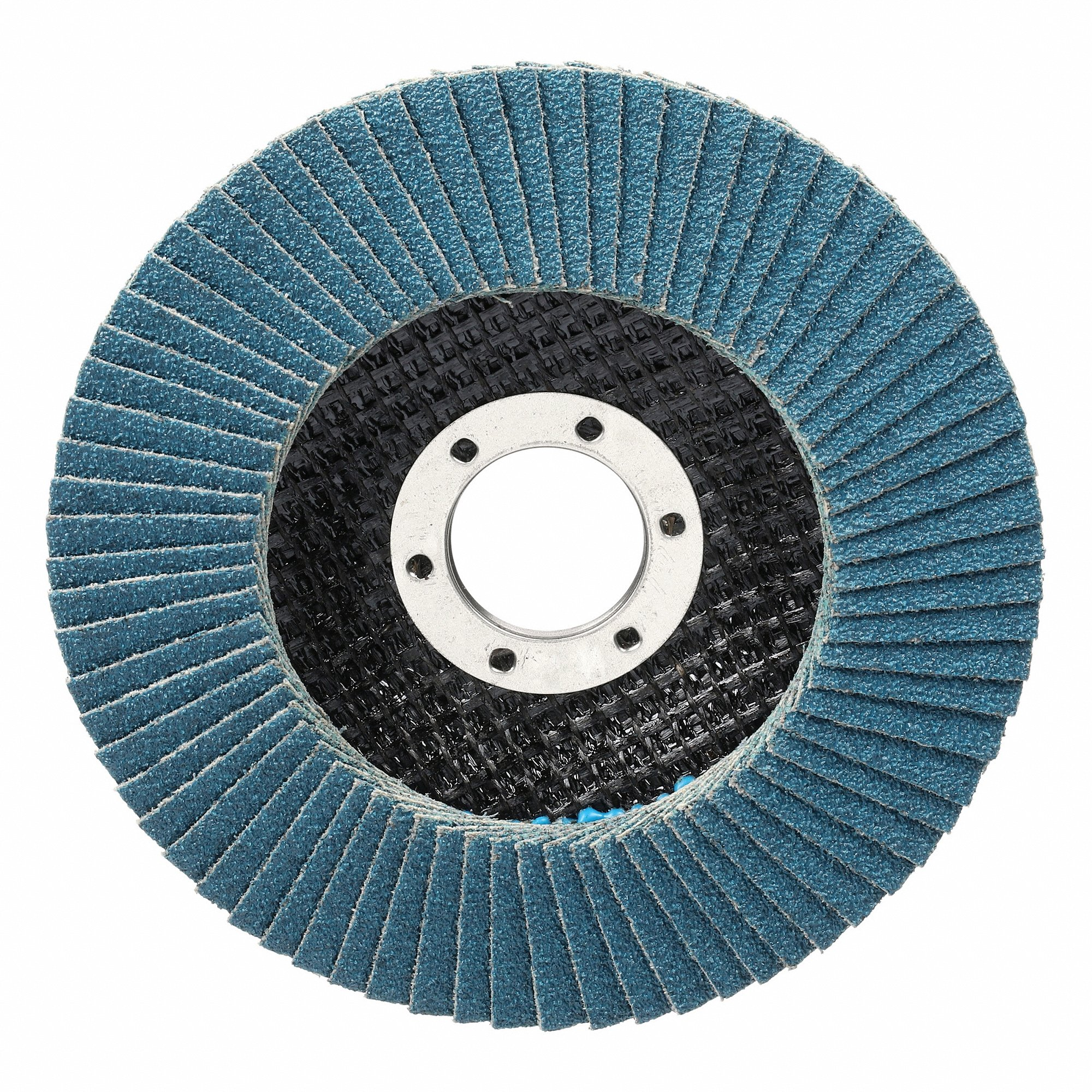 GRAINGER 05539518621 Flap Disc, Type 29, 4 1/2 Inch x 7/8 Inch, Zirconia Alumina, 60 Grit, Fiberglass Bk | CP9MDY 60WJ63