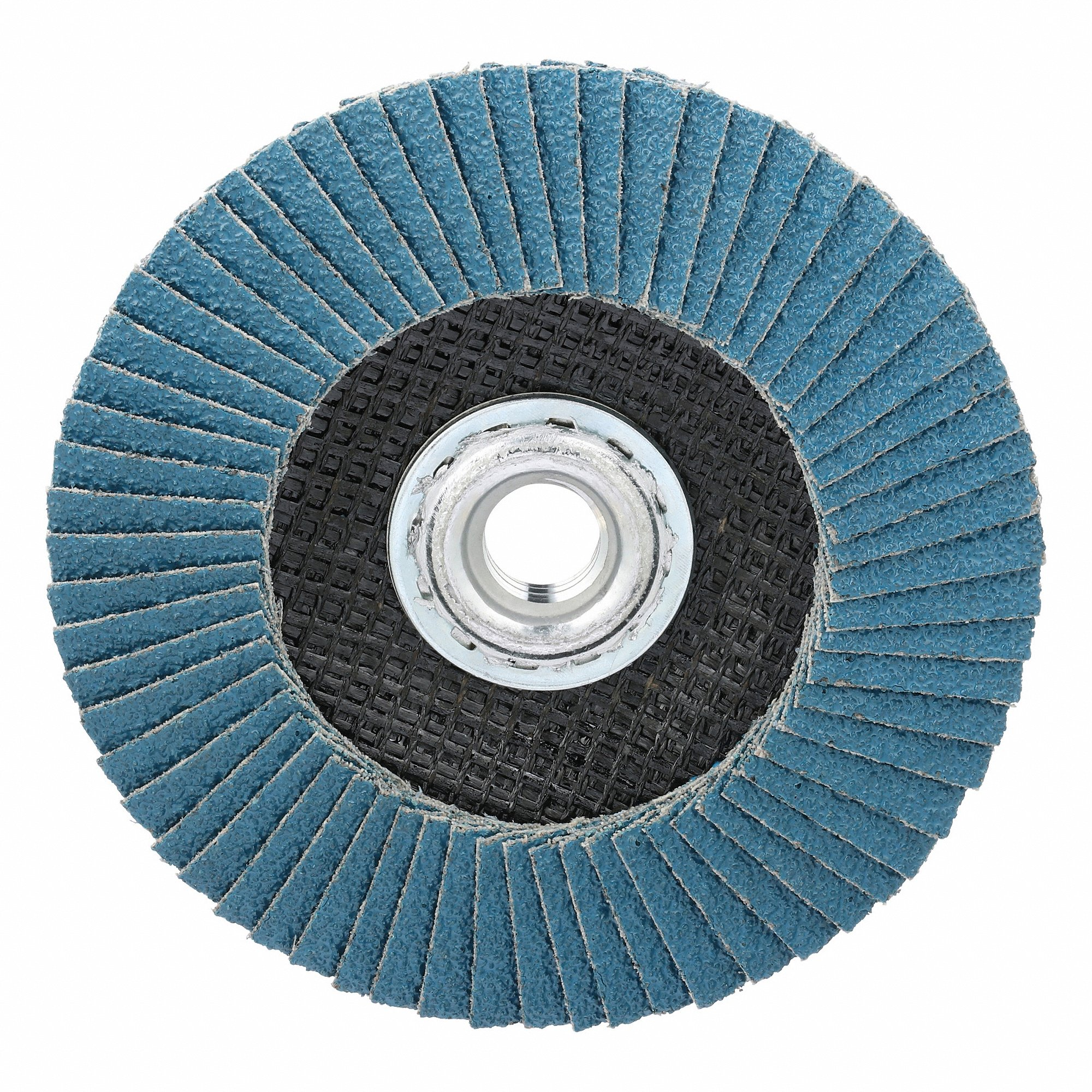 GRAINGER 05539520347 Flap Disc, Type 29, 4 1/2 Inch x 5/8 11, Zirconia Alumina, 40 Grit, Fiberglass Bk | CP9MDP 60WJ54