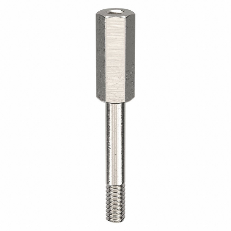 GRAINGER CRR030844GR Standoff, #4-40 Thrd Sz, 1 Inch Length, 3/4 Inch Body Length, 1/2 Inch Thread Length | CQ7DDU 6MZT1