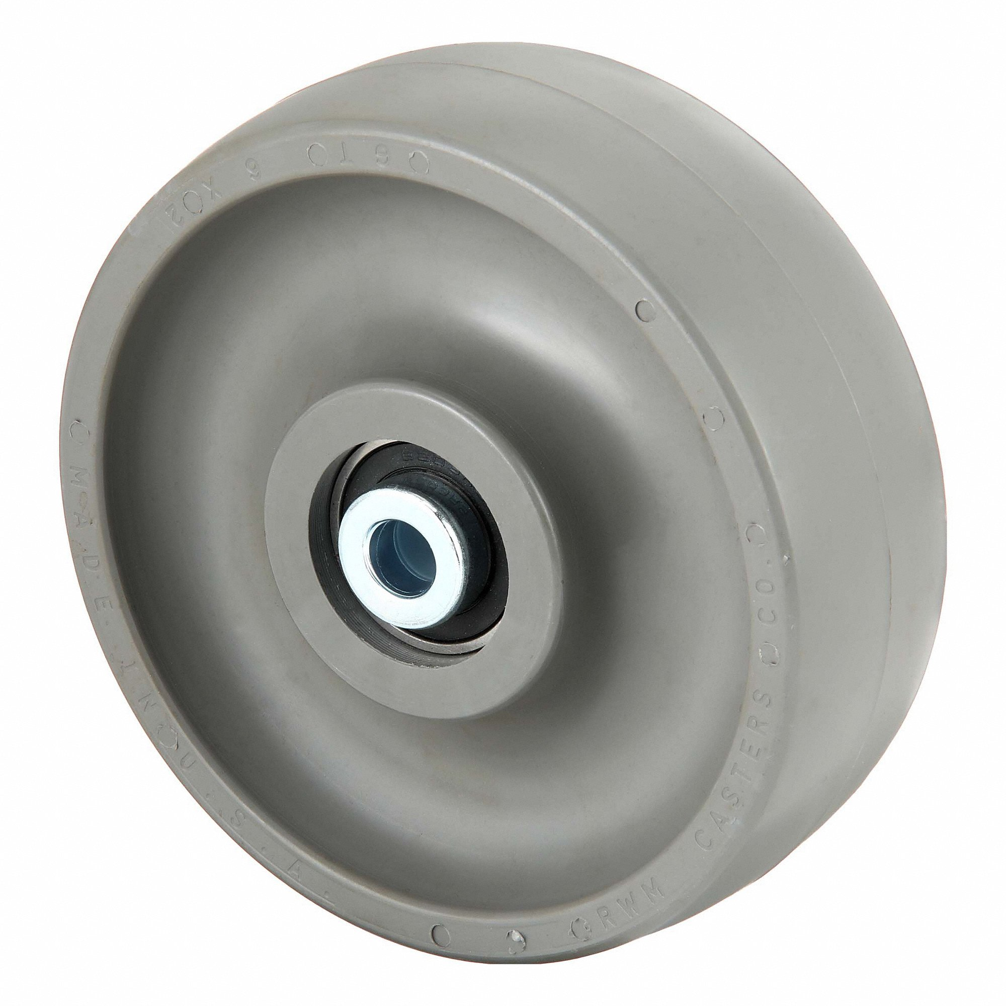 GRAINGER GTB-0620-08 Caster Wheel, 6 Inch Diameter, 1500 Lbs Load Rating | CF2NEA 55KP83