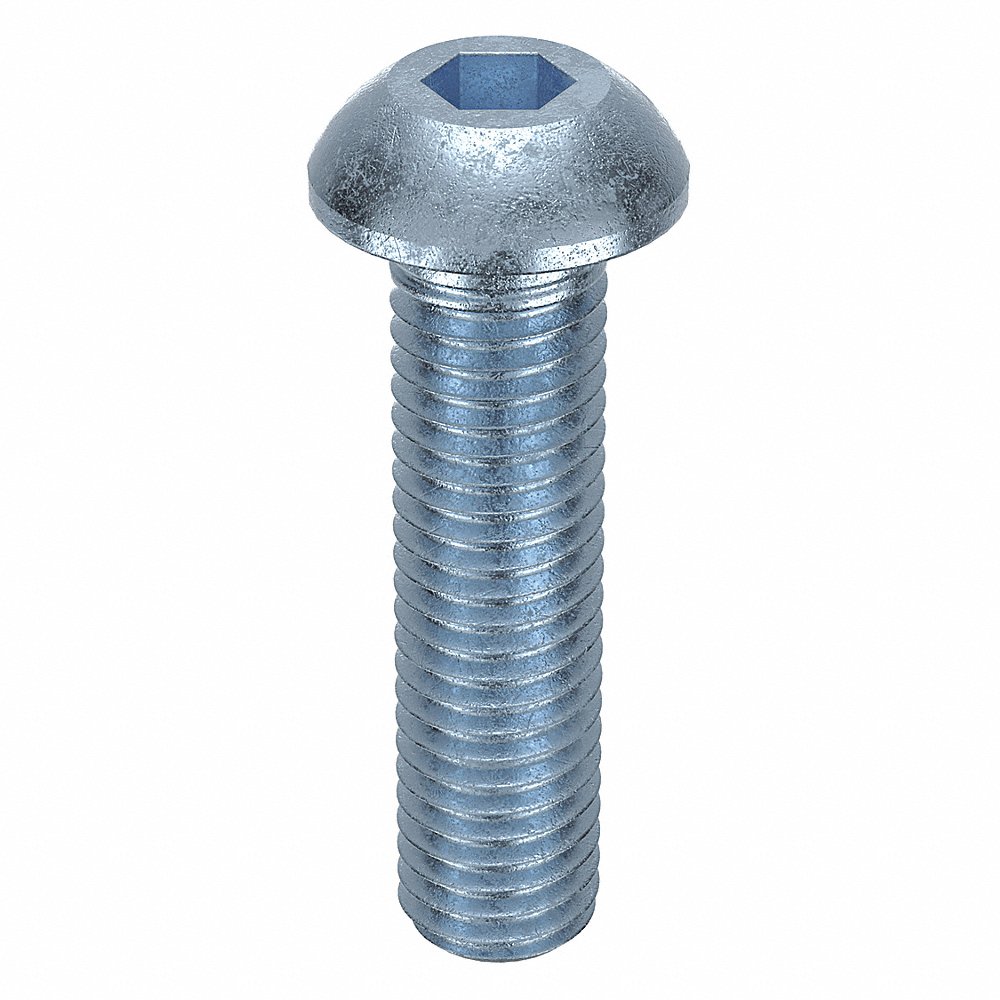 GRAINGER M07151.100.0040 Socket Head Cap Screw Button Steel M10 x 1.50, 40mm Length, 50PK | AH7UJU 38DC52