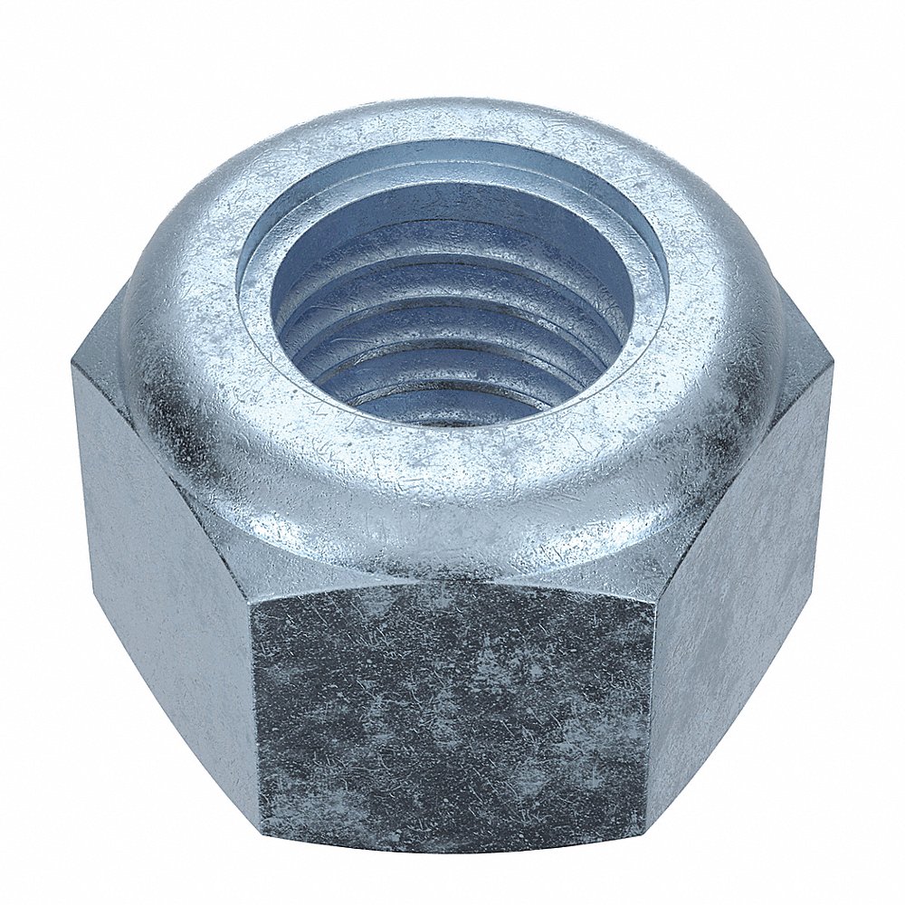 GRAINGER M12600.140.0001 Lock Nut M14 x 2 Class 8 Steel Zinc Plated PK50, 50PK | AH7VKM 38DJ04