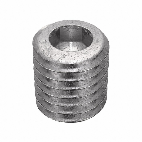 GRAINGER MS51023-62 Socket Set Screw, 1/4-28 Thread Size, 5/16 Inch Length, Stainless Steel | CQ4MFH 5GUH5