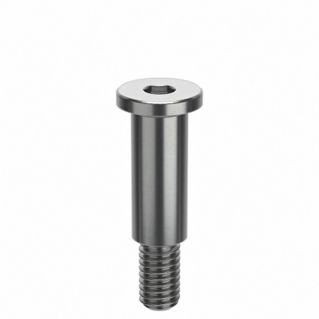 GRAINGER STR402M8X20HUL Shoulder Screw, M6-1.00 Thread Size, 11 mm Thread Length, 20 mm Shoulder Length, Plain | CQ4NME 45GE06