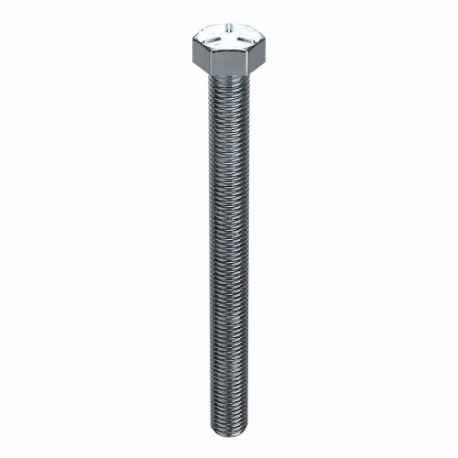 GRAINGER TAPG5ZP3410712 Hex Head Cap Screw, Steel, Grade 5, Zinc Plated, 3/4 10, Coarse, 7 1/2 Inch Length | CQ6XHV 30Z593