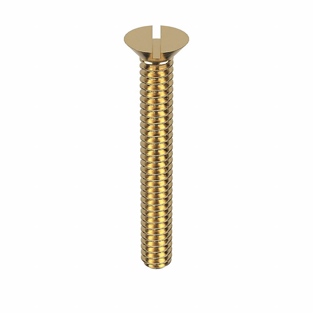 GRAINGER U48170.019.0150 Machine Screw Flat 10-24 X 1 1/2 Length, 50PK | AH3EJM 31JT68