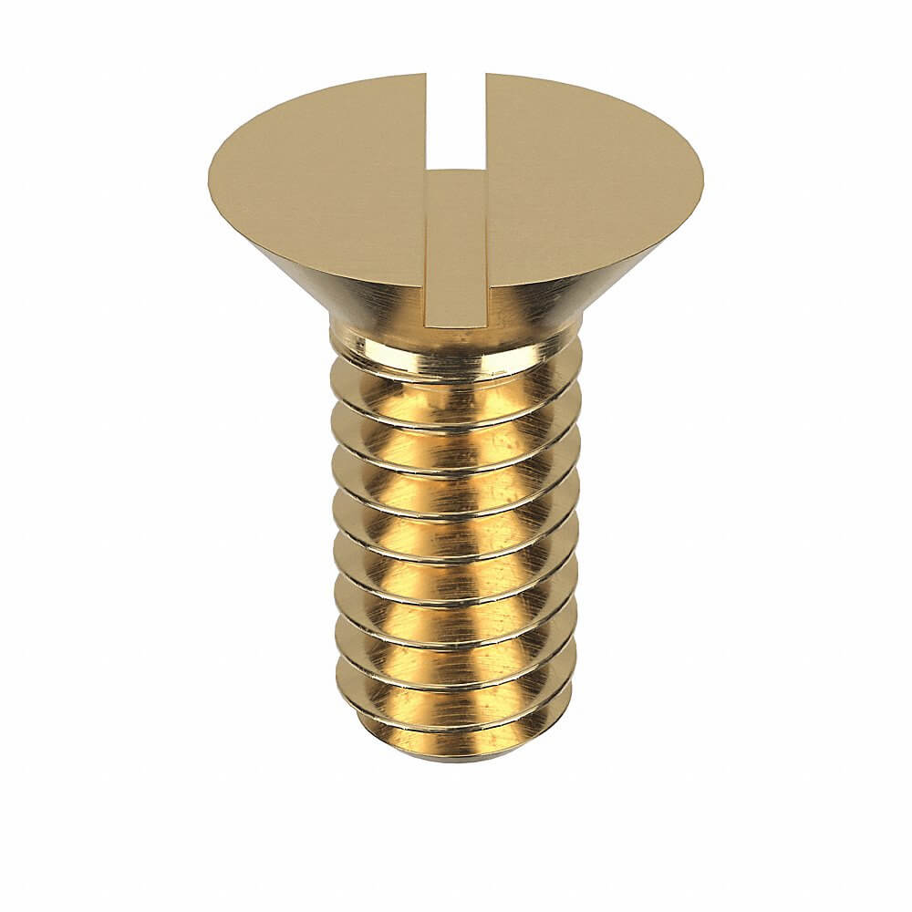 GRAINGER U48170.025.0062 Machine Screw Flat 1/4-20 X 5/8 Length, 50PK | AH3EJW 31JT77