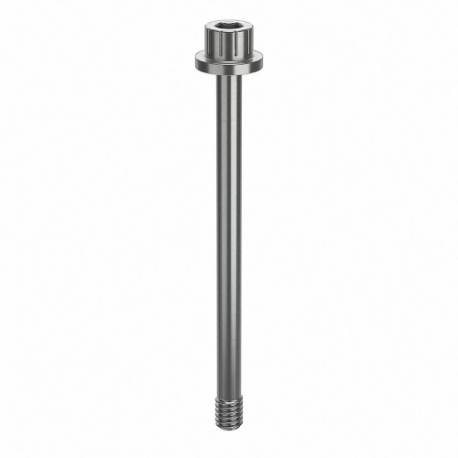 GRAINGER ZPS44008C32 Socket Head Cap Screw, #8-32 Thread Size, 2 3/16 Inch Length, Flanged Std, Plain | CQ4VPD 45FP74