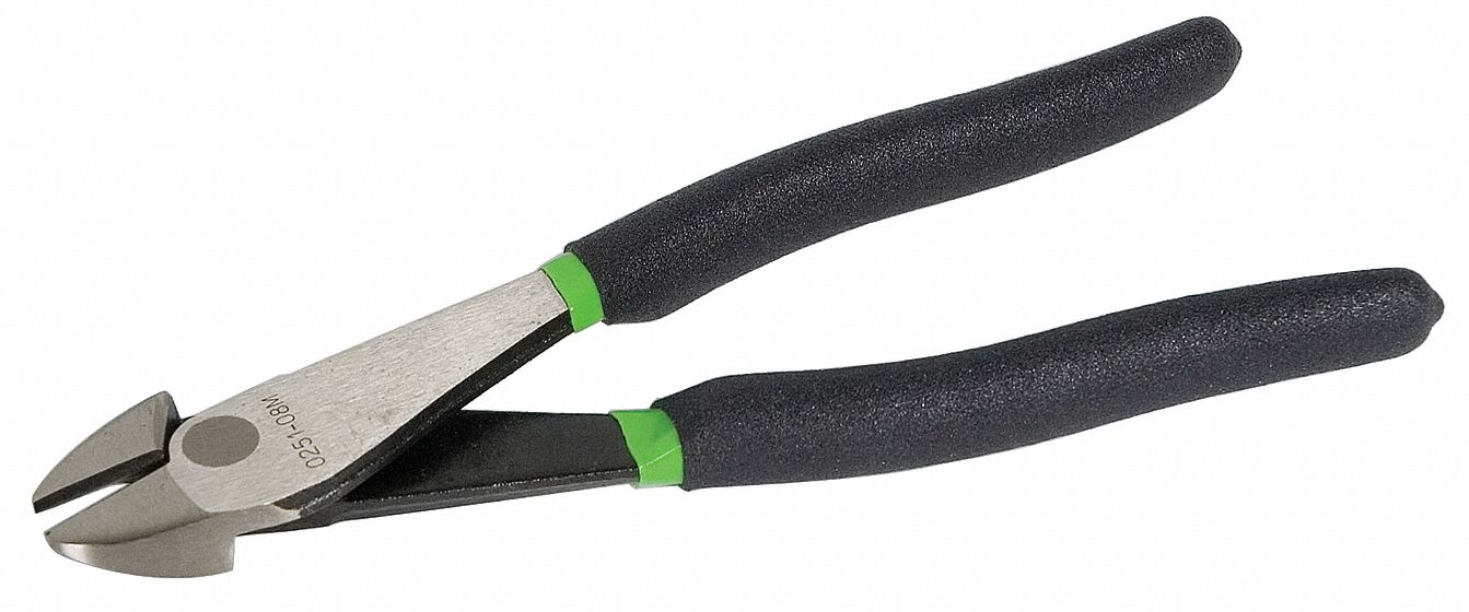GREENLEE 0251-08M Diagonal Cutting Plier, 8-3/4 Inch Overall Length, Chrome Vanadium Steel | AE4HTM 5KPH5