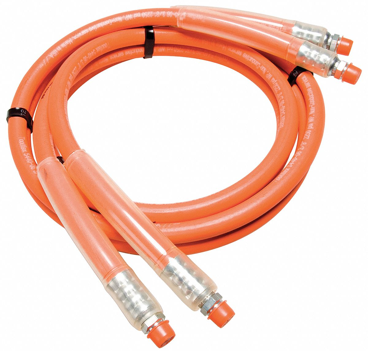 GREENLEE 135247 Double Hose Assembly, 10 Ft. Length, 3/8 Inch Inner Dia., 2250 psi Working Pressure | AE4XYA 5NWK8