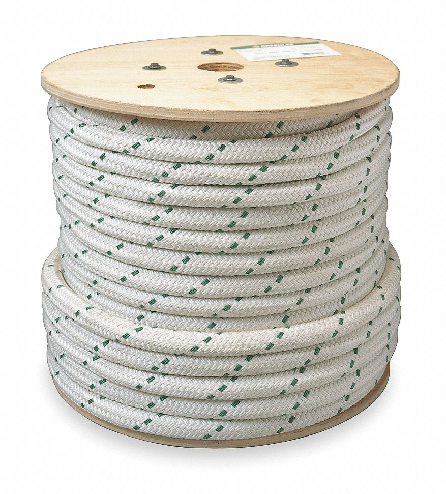 GREENLEE 35283 Double Braided Cable Pulling Rope, 300 Ft. Length, 9/16 Inch Dia. | AD7YPU 4HEA2