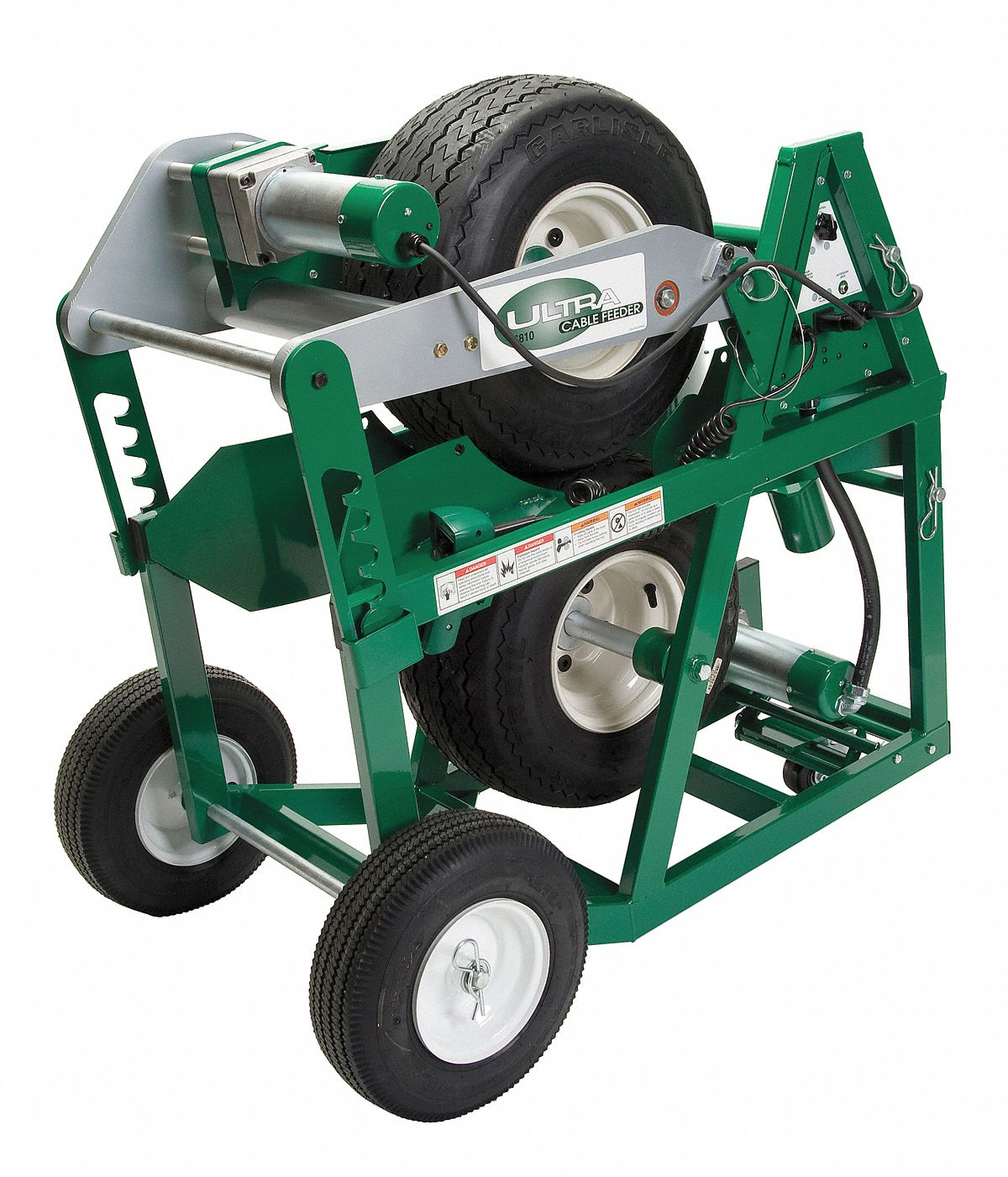 GREENLEE 6810 Electrical Cable Feeder, 25000 lbs. Load Capacity, 115V | AA7GGP 15X802