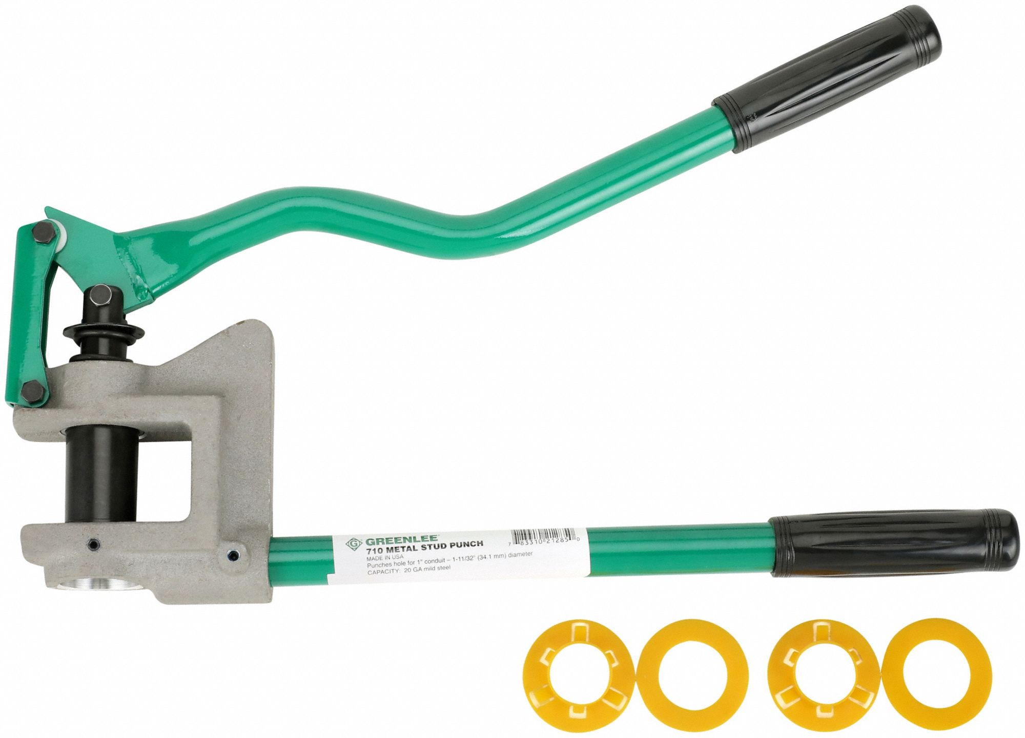 GREENLEE 710 Stud Punch, 1-11/32 Inch Diameter | AD6RVD 4A735