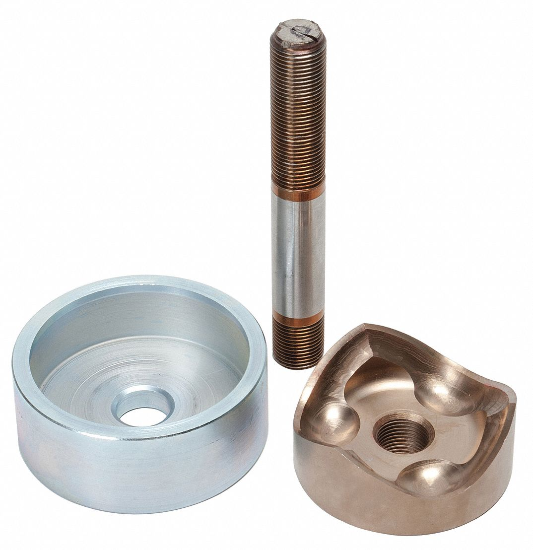 GREENLEE 745H-2-1/2 Punch Unit, 2-1/2 Inch Conduit Capacity, Stainless Steel | AD3MYJ 40H678