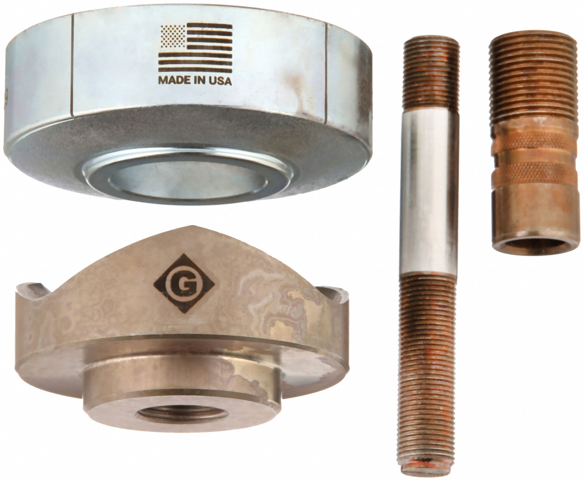 GREENLEE 745H-3-1/2 Punch Unit, 3-1/2 Inch Conduit Capacity, Stainless Steel | AD3MYL 40H680