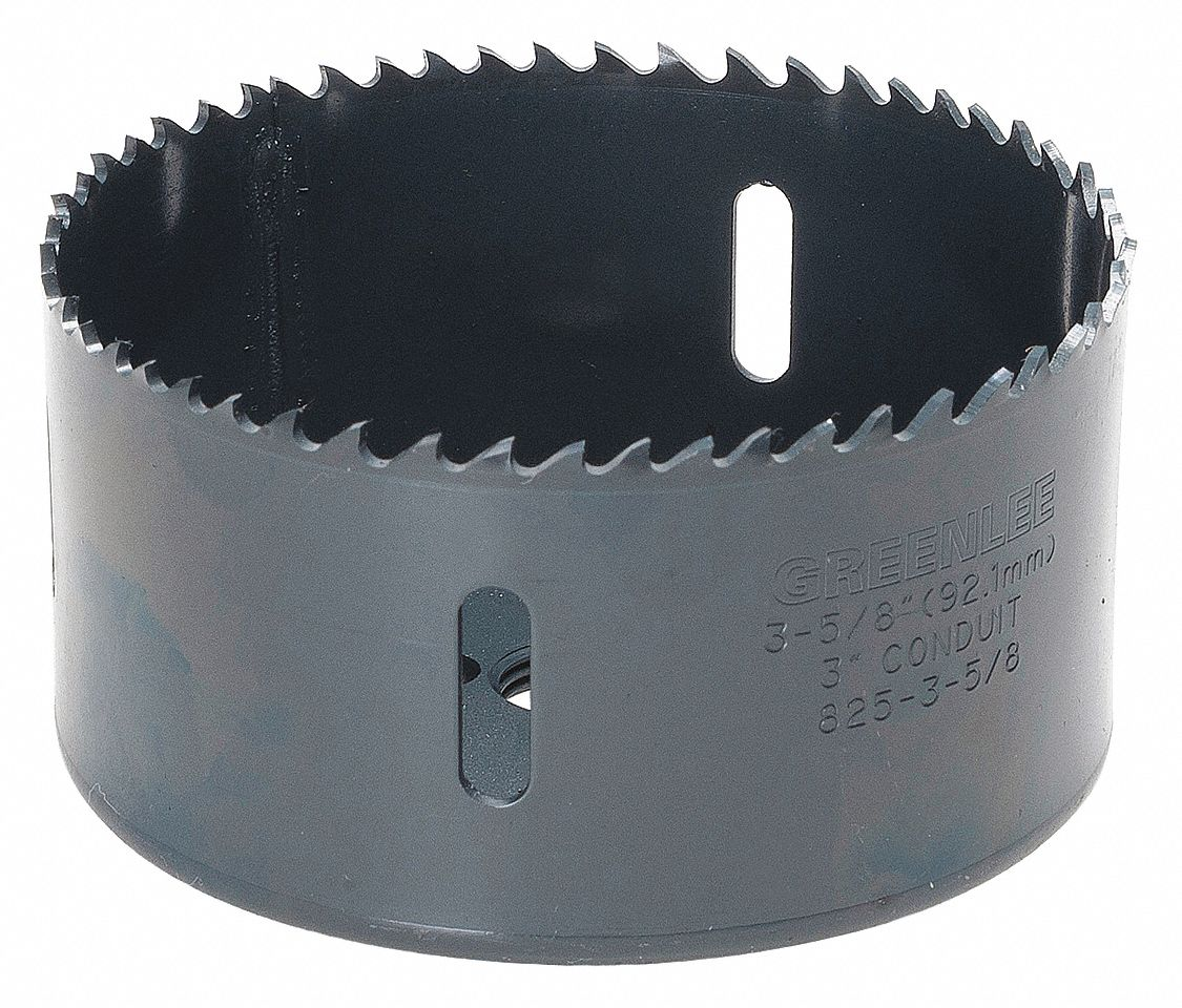 GREENLEE 825-3-1/2 Variable Pitch Hole Saw, 3-1/2 Inch Cutting Size | AH4VNG 35MJ10