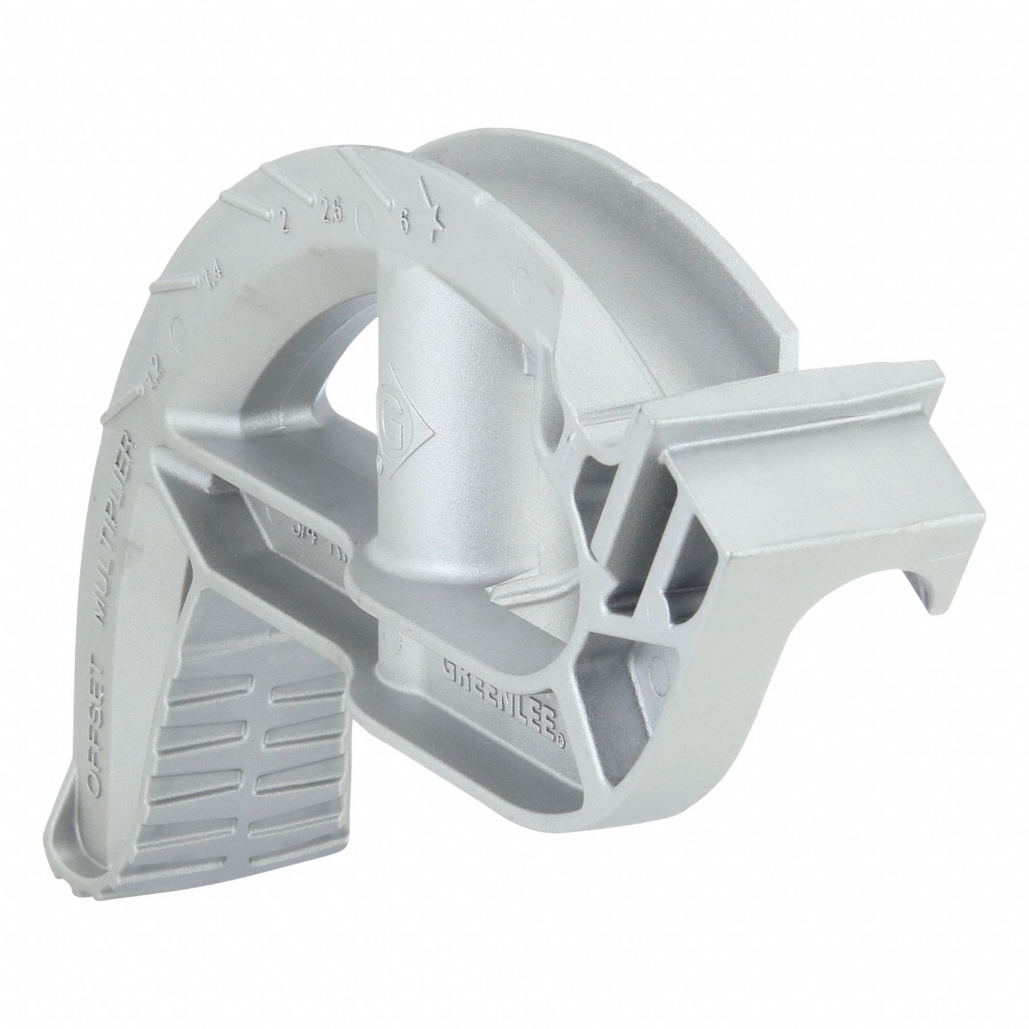 GREENLEE 842A Hand Conduit Bender Head, 1 Inch EMT And 3/4 Inch Rigid Conduit Size, Aluminum | AD6RVC 4A734