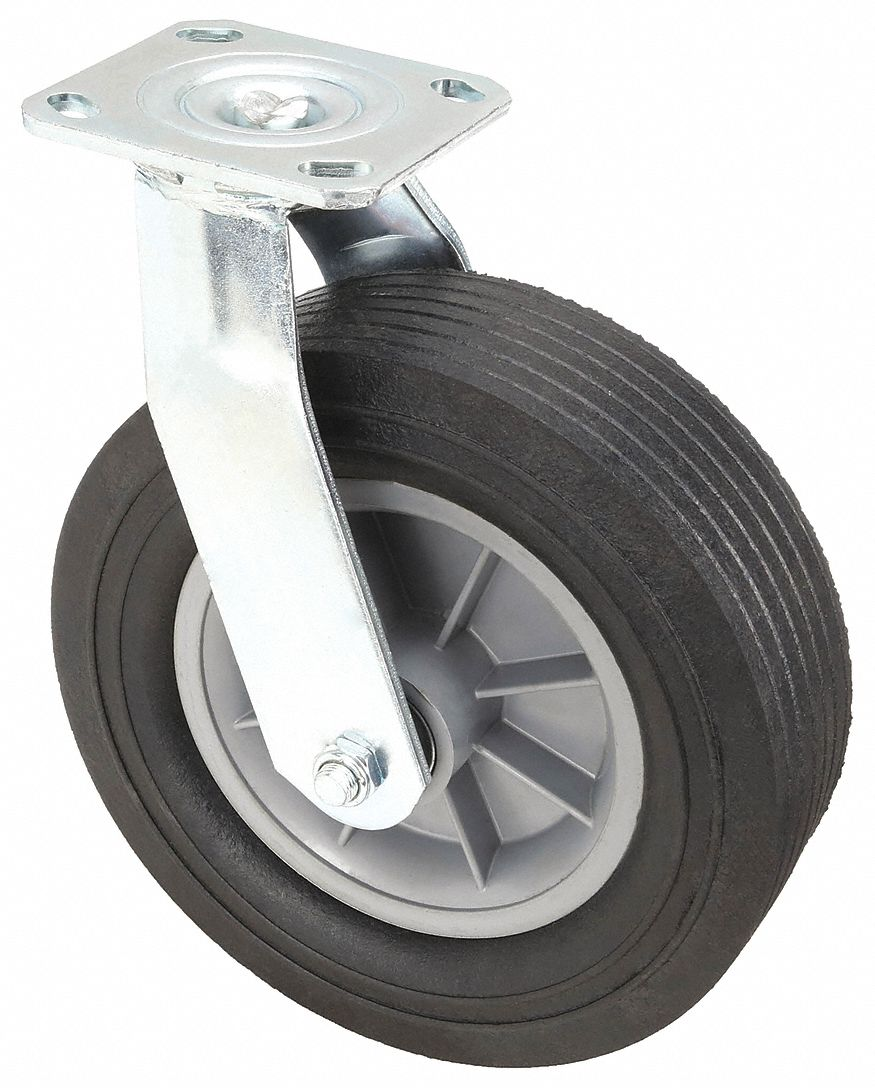 GREENLEE CST10 Swivel Caster, 10 Inch Dia., 650 lbs. Capacity | AH4VQJ 35MM23